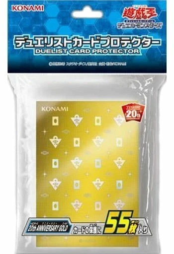 Yugioh Sleeves Gold 20th Anniversary 55 Stück - Bild 1 von 1