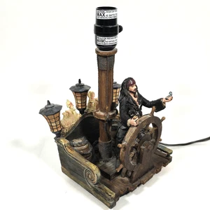 DISNEY PIRATEN DER KARIBIK JACK SPARROW TISCHLAMPE HAMPTON BAY 2007 SELTEN - Bild 1 von 17