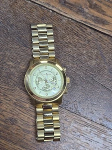 🔅MICHAEL KORS MK-8077 Men’s Chronograph Quartz Wristwatch - Picture 1 of 14
