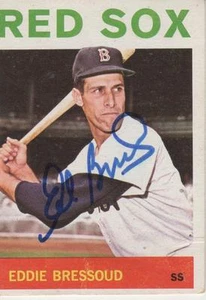EDDIE BRESSOUD SIGNED 1964 TOPPS #352 - BOSTON RED SOX - Picture 1 of 1