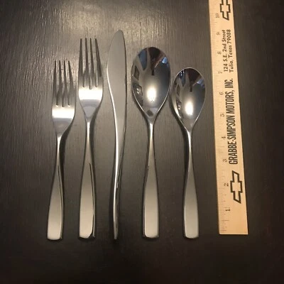 Nambe ANNA Acero Inoxidable Brillante Tu Elección Compra por las Piezas Que Tú Eligas Foto 1 de 4