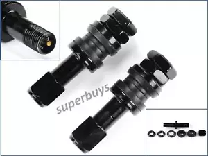 2pcs TR43E Bolt In Tyre Valve Tire Metal Tubeless Clamp In Wheel Rim Rubber - Picture 1 of 4