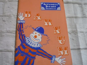 theatre programme barnum alexandra theatre birmingham - Picture 1 of 1
