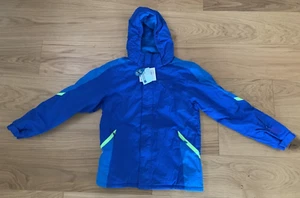 NEW Mountain Warehouse Kids Ski Jacket Coat Raptor Blue Winter Boys ALL SIZES - Picture 1 of 2