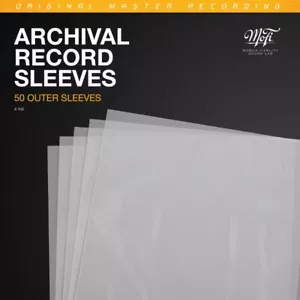 MOFI AUSSENHÜLLEN 50x MOFI ARCHIVAL OUTER SLEEVE - Picture 1 of 2