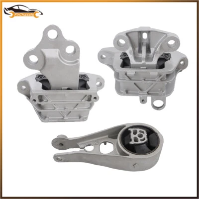 3x Engine Mounts & Transmission Mount For GMC Terrain 1.5L 2018 2019-2022 2023 - Image 1 of 4