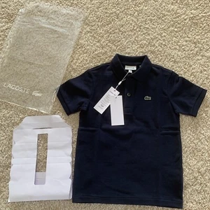 Brand new Lacoste PH4012 slim Men's Polo Short Sleeve T Shirt Navy Blue size M - Picture 1 of 8