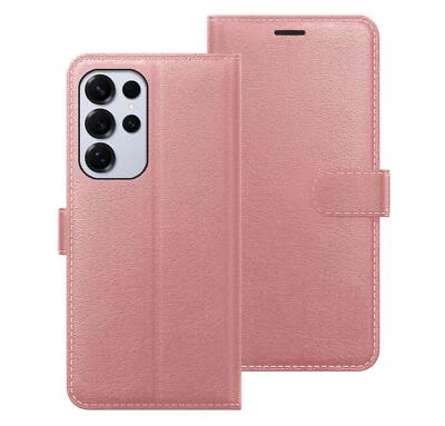 REVIVE Samsung Galaxy S25 Ultra Case Cover Flip Folio Leather Wallet Credit Card Slot