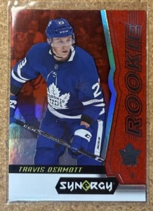 2018-19 Upper Deck Synergy Rookies Red Travis Dermott #58 - Picture 1 of 2