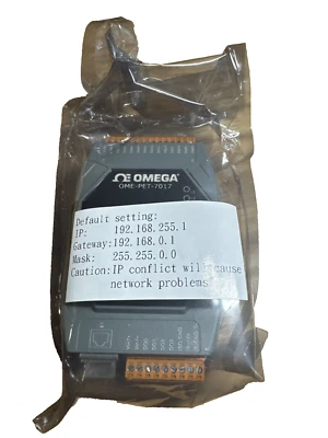 OMEGA OME-PET-7017 Ethernet Remote I/O Module with Built-In Web Server - Image 1 of 2