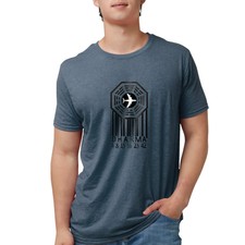 CafePress Dharma Initiative T Shirt Mens Tri-blend T-Shirt (131573536)