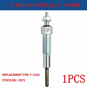 Car Glow Plug Single Replace for NGK Y-724U 3973 for Mitsubishi 31A6603200 - Foto 1 di 1