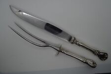 Towle Old Master Sterling Silver Large Carving Set - 13 1/2" - No Mono