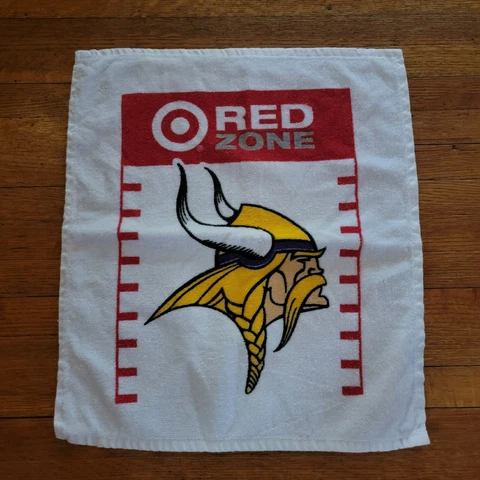 Minnesota Vikings NFL Red Zone Rally Towel Cover