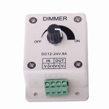 DC 12V 24V 8A Dimmer Switch Brightness Controller for LED Strip Light Bulbs OQ