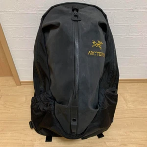Arc'teryx Arro 22 Backpack Black Used From JAPAN - Picture 1 of 6