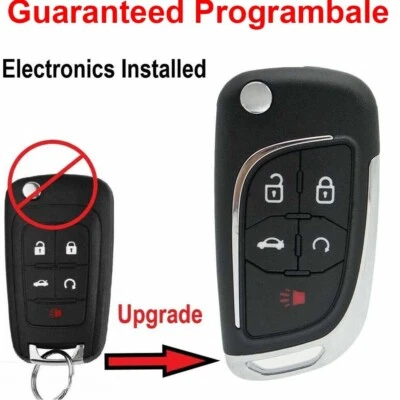 Para 2011 2012 2013 2014 2015 Chevrolet Camaro Equinox GMC Terrain Mando a distancia Llavero Foto 1 de 4