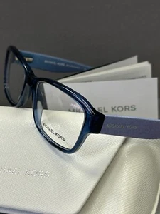 MICHAEL KORS ANDREI MK 4036 3199 BLUE CRYSTAL 50-16-135 LADIES EYEGLASSES FRAMES - Picture 1 of 9