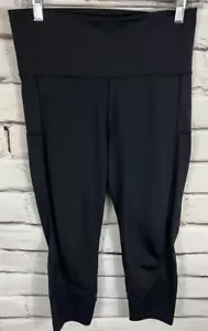 Zyia Active Damengröße 8-10 schwarze Capri-Leggings - Bild 1 von 4