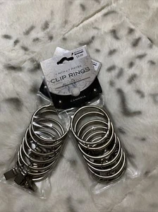 Cambria Soft Messing Clip Ringe X2 - Bild 1 von 1