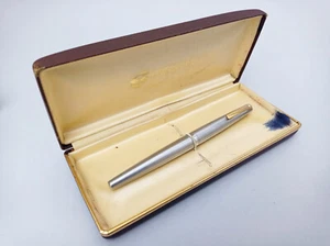 SHEAFFER IMPERIAL STYLIST FLIGHTER FOUNTAIN PEN 14K EF NIB USA VINTAGE BOXED - Picture 1 of 10