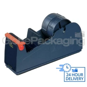 2 x DISPENSADORES DE CINTA DE ESCRITORIO DE BANCO DE METAL DE ALTA RESISTENCIA DE 2" - Imagen 1 de 6