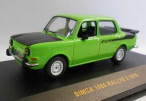 Ixo 1/43 Scale - CLC149 SIMCA 1000 RALLYE 2 1976 - Picture 1 of 3