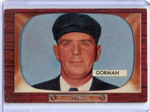 1955 Bowman Thomas Gorman Umpire National League #293 ⭐️💥🎯 VG - Picture 1 of 2