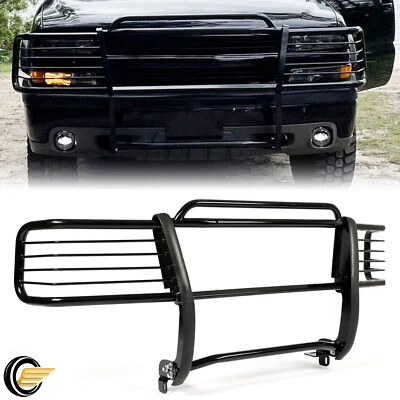 Fits 1999-2006 Chevrolet Tahoe Suburban 1500/GMC Yukon Black Grill/Brush Guard - Image 1 of 4
