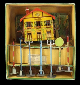 Train echelle O JEP COFFRET ACCESSOIRES  / jouet ancien  - Imagen 1 de 11