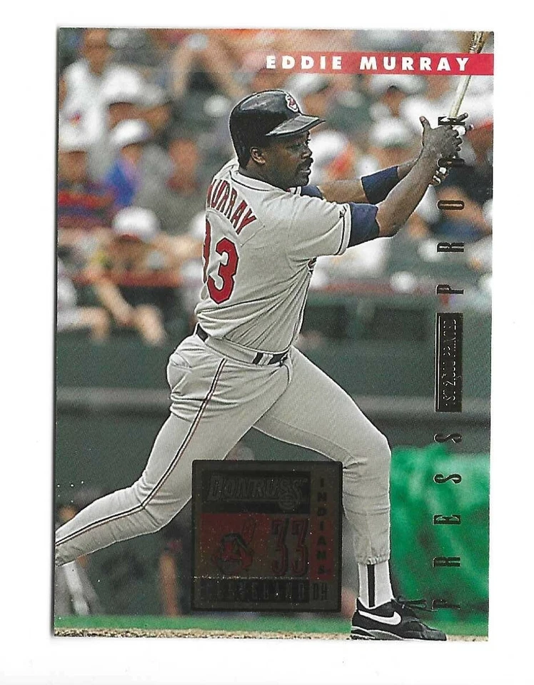 EDDIE MURRAY 1996 DONRUSS PRESS PROOF #105 CLEVELAND INDIANS - Image 1 of 1