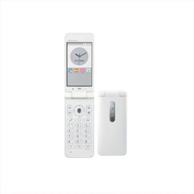 KYOCERA KYF31 GRATINA 4G WIFI KEITAI ANDROID FLIP PHONE WHITE UNLOCKED NEW SHF31 - Image 1 of 4