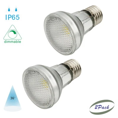 2 Pack PAR16 Led Spot Light bulb 110V E26 7W(EQ to 50W Holagen lamp）Narrow Beam - Image 1 of 4