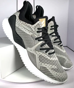 Adidas Herren Alpha Bounce Beyond DB1126 weiß schwarz Laufschuhe, Größe 14 NEU - Bild 1 von 15
