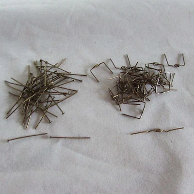 100 Antique Style bronze color Connector Parts-  for Chandelier Crystals/Prisms - Image 1 of 4