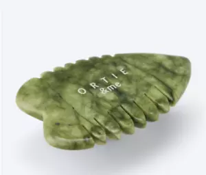 Jade Stein, Guasha Kamm,Scalp Comb,Gua Sha, Gesichtswerkzeug, Kopfhaut ,Massage - Bild 1 von 8