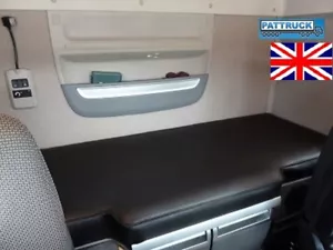 FITS NEW DAF XF 106 TRUCK ECO LEATHER BED COVER -BLACK Trucks Accessories - Picture 1 of 2