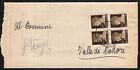 Storia Postale Luogotenenza 1945 Stampe Da Belluno Per Valle Di Cadore (Fga)