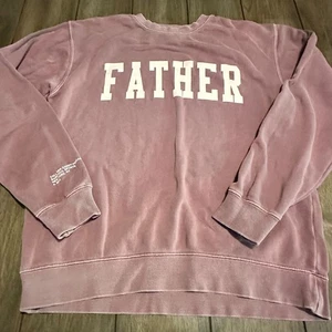 call her daddy father crewneck sweatshirt size Small Independent Trading Company - Picture 1 of 5