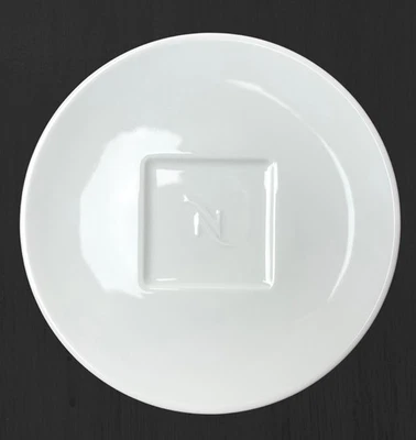 "Platillo postre de porcelana de repuesto Nespresso blanco espresso 6"" Portugal" Foto 1 de 2