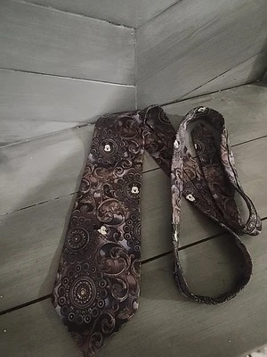 Corbata de Mickey Mouse 100 % seda vintage de Disney Mickey, Inc. para hombre  Foto 1 de 3