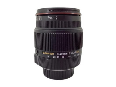 OBJETIVOS SIGMA SIGMA 18-200MM F3.5-6.3 II DC OS HSM PARA NIKON F 19658634 - Imagen 1 de 4