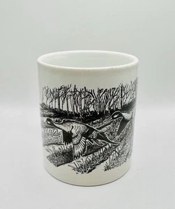 Vintage Coloroll Fliegende Enten Becher Tasse Geflügel Wild Kaffee Wildtiere England Jagd - Bild 1 von 9