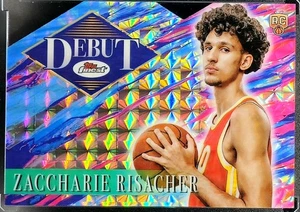Zaccharie Risacher 2024-25 Finest Debut RC Geometric Refractor #D-4 - Bild 1 von 3