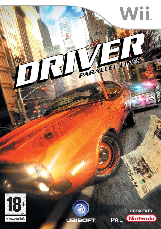 NA - Driver Parallel Lines /Wii - New Wii - X59z - Image 1 of 1