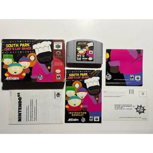 South Park Chef's Luv Shack (Nintendo 64 N64) Complete CIB Works Authentic🔥 - Picture 1 of 9