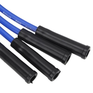 •Blue 8mm Spark Plug Wire 1m Length High Efficiency Stable Ignition Spark Plug - Picture 1 of 22