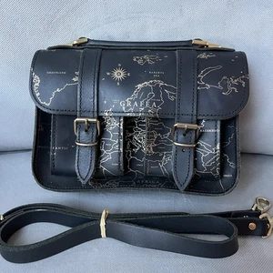 Grafea MICRO GOLDEN ATLAS kleine Leder Umhängetasche abnehmbarer Riemen - Bild 1 von 15