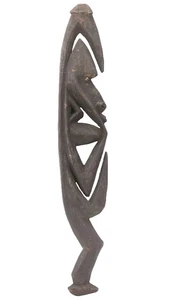 Papua-Neuguinea Kunst Holzschnitzerei Korewori Fluss Ost Sepik Yipwon Haken Figur - Bild 1 von 9