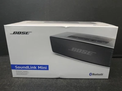 Bose SoundLink Mini Portable Speaker Silver NEW FACTORY SEALED - Image 1 of 4